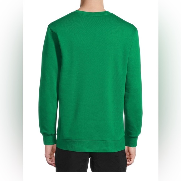 New Dr. Seuss Grinch Santa Men's & Big Men's Fleece Graphic Sweatshirt - Picture 4 of 4